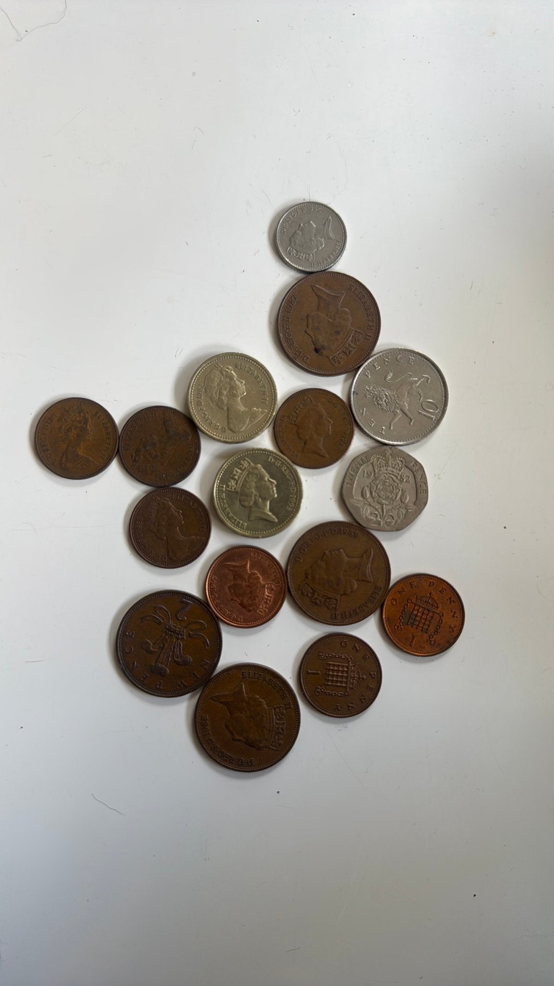 Collectie munten, Postzegels en Munten, Ophalen, Munten