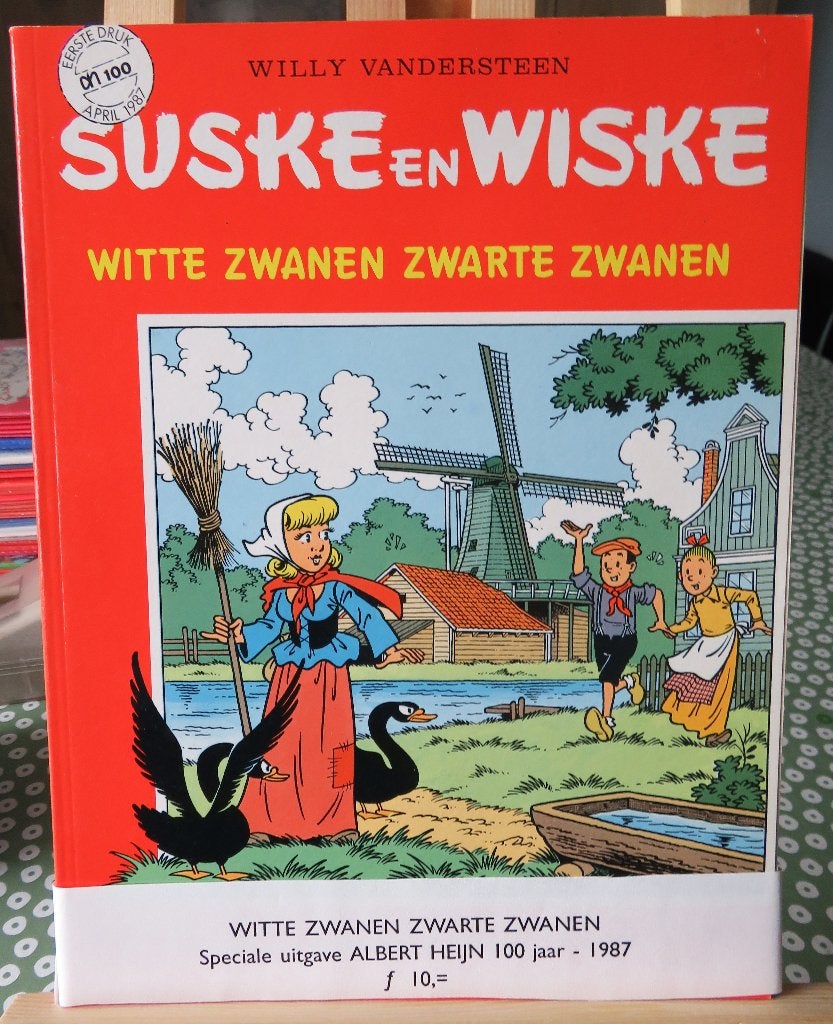Suske en Wiske witte zwanen zwarte zwanen Albert Hein., Enlèvement ou Envoi, Neuf
