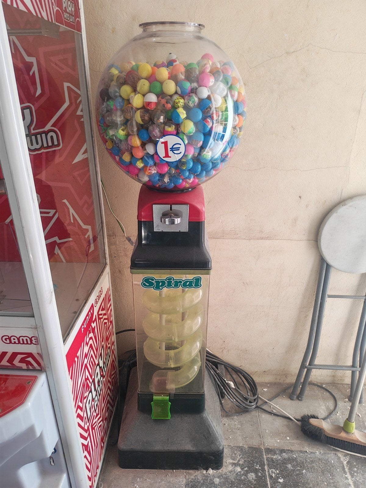 balautomaat 1€, Verzamelen, Automaten | Overige, Ophalen