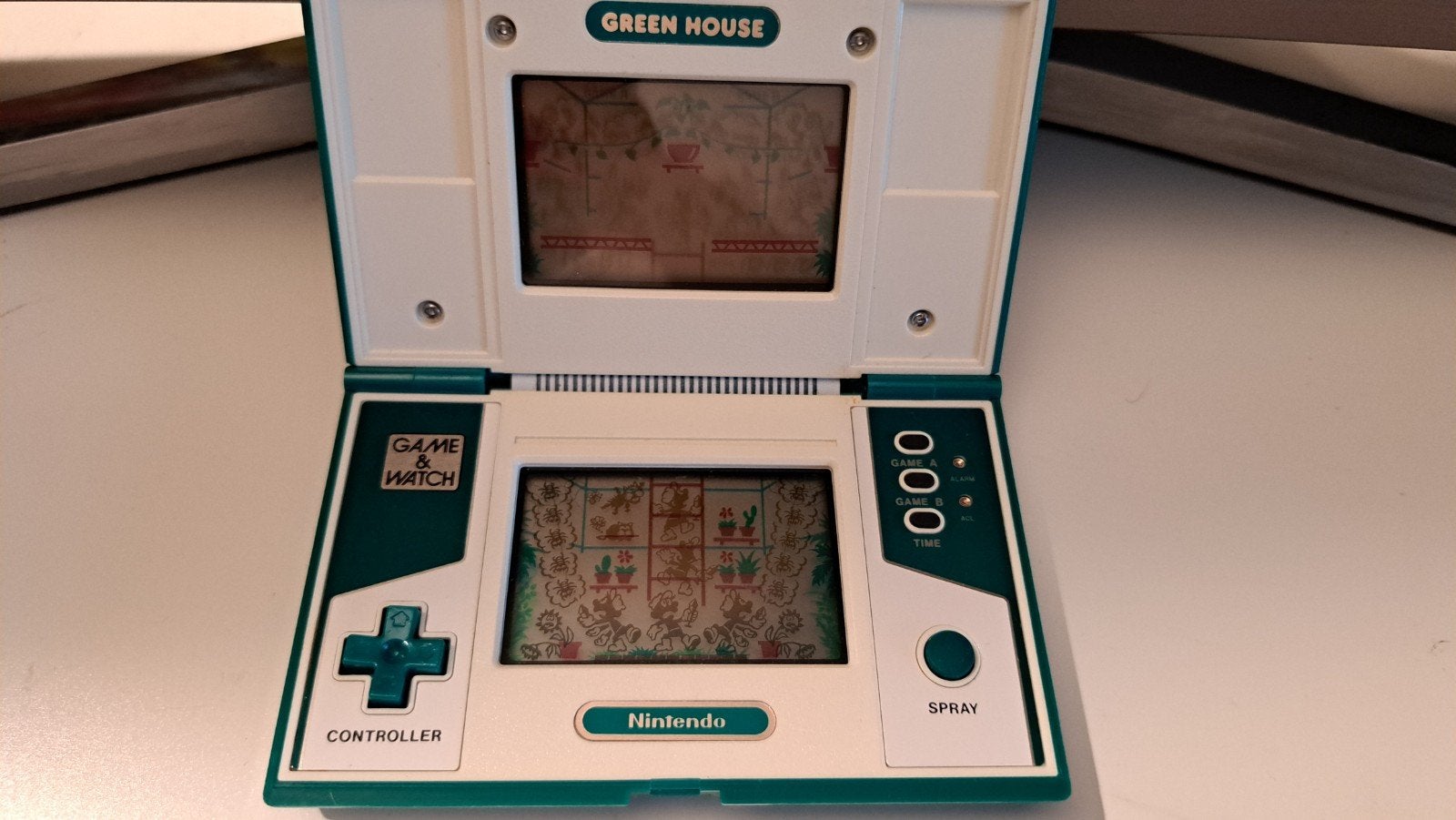 Green House Nintendo Game&Watch in zeer goede staat, Games en Spelcomputers, Ophalen of Verzenden, Zo goed als nieuw