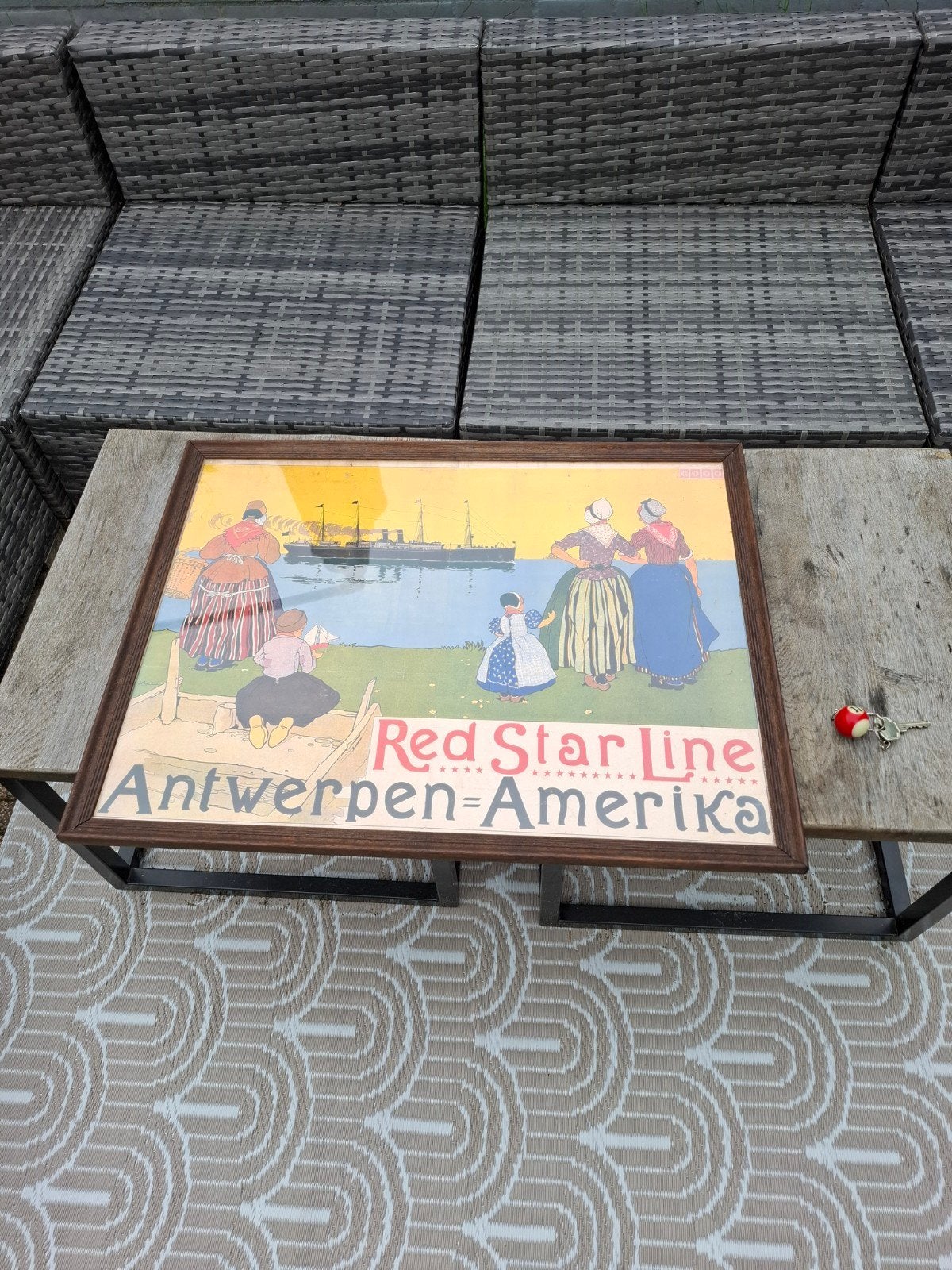 Originele red starline antwerpen, Antiek en Kunst, Ophalen