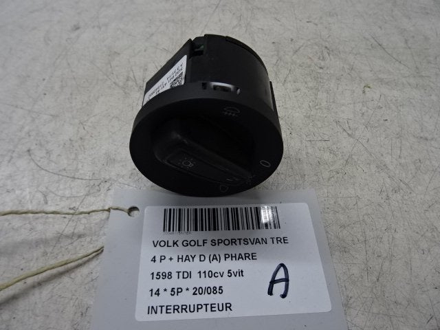 COMMUTATEUR Volkswagen Golf Sportsvan (AUVS) (5G0941431AS), Autos : Pièces & Accessoires, Utilisé, Volkswagen