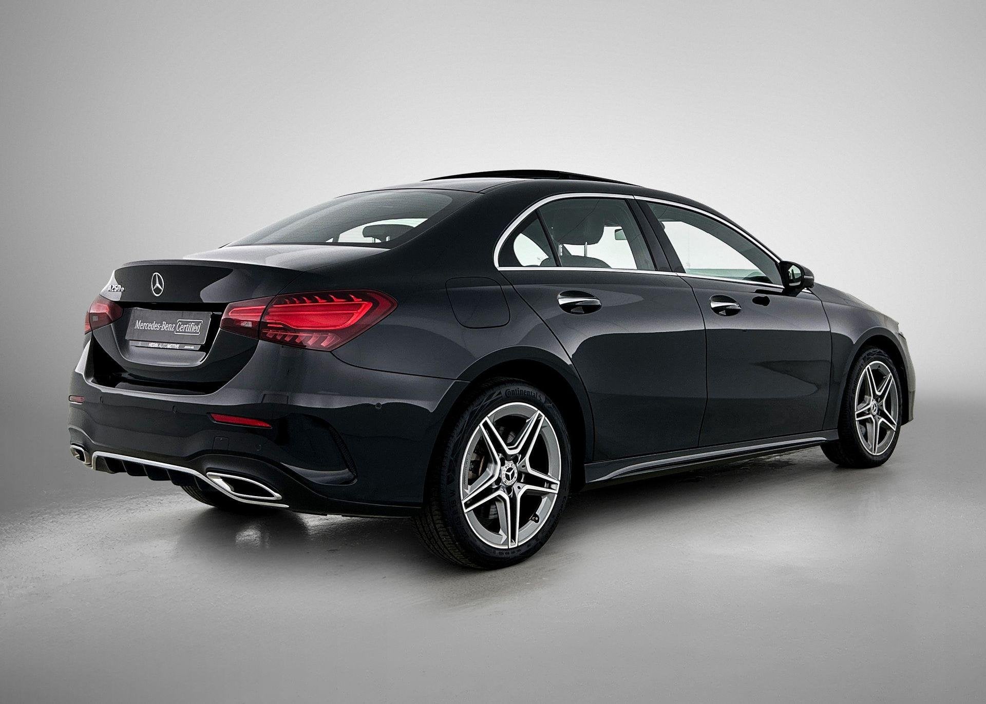 Mercedes-Benz A-Klasse Limousine A 250 e AMG Line | Panorami, Autos, Mercedes-Benz, Achat, 4 portes, Noir, 120 kW