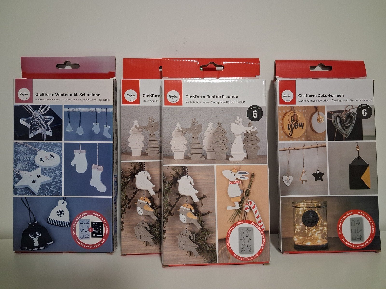 NIEUW !! Siliconen gietvormen van Rayher, Ophalen, Rayher