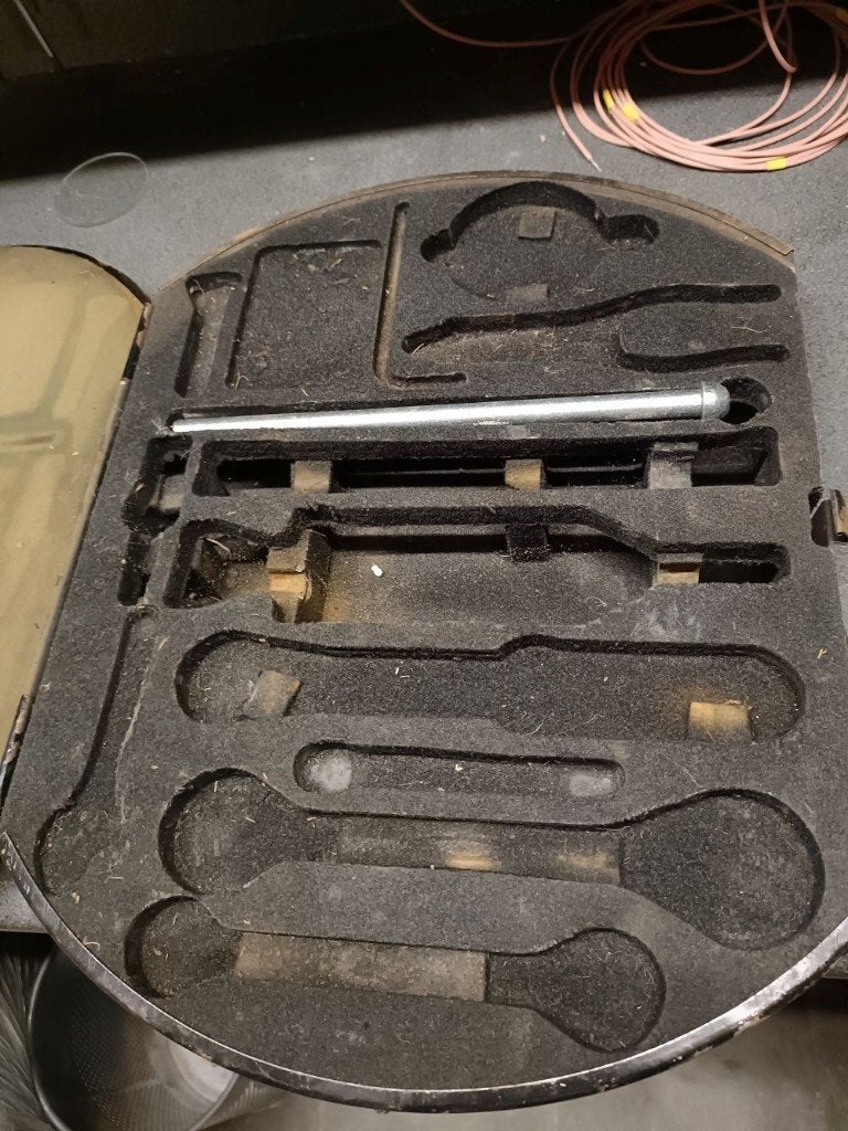 Jaguar E-type, MK1, MK2, S-type gereedschapskoffer leeg, Ophalen of Verzenden, Gebruikt, Jaguar