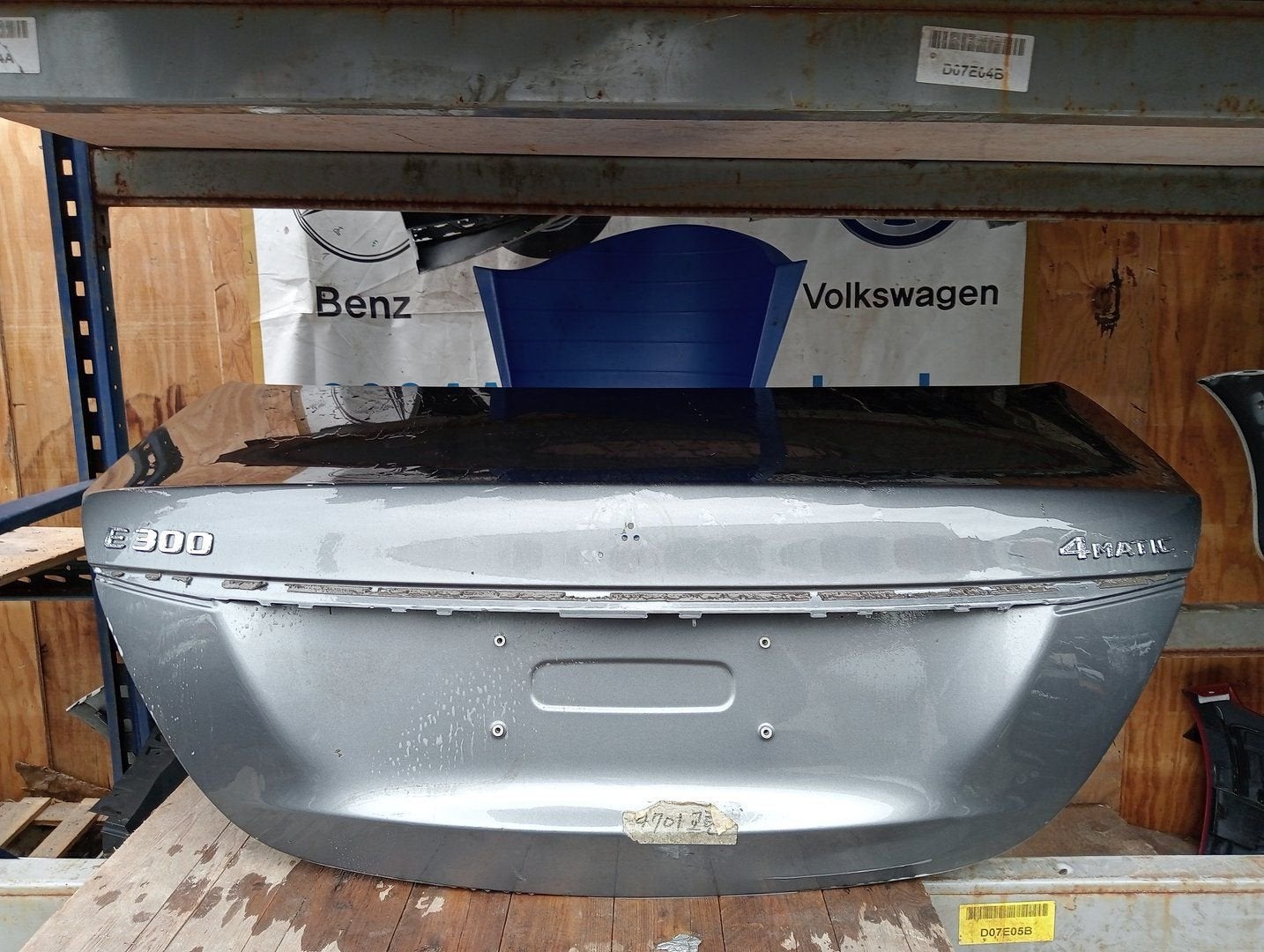 W213 E KLASSE ACHTERKLEP origineel, Arrière, Haillon arrière, Utilisé, -