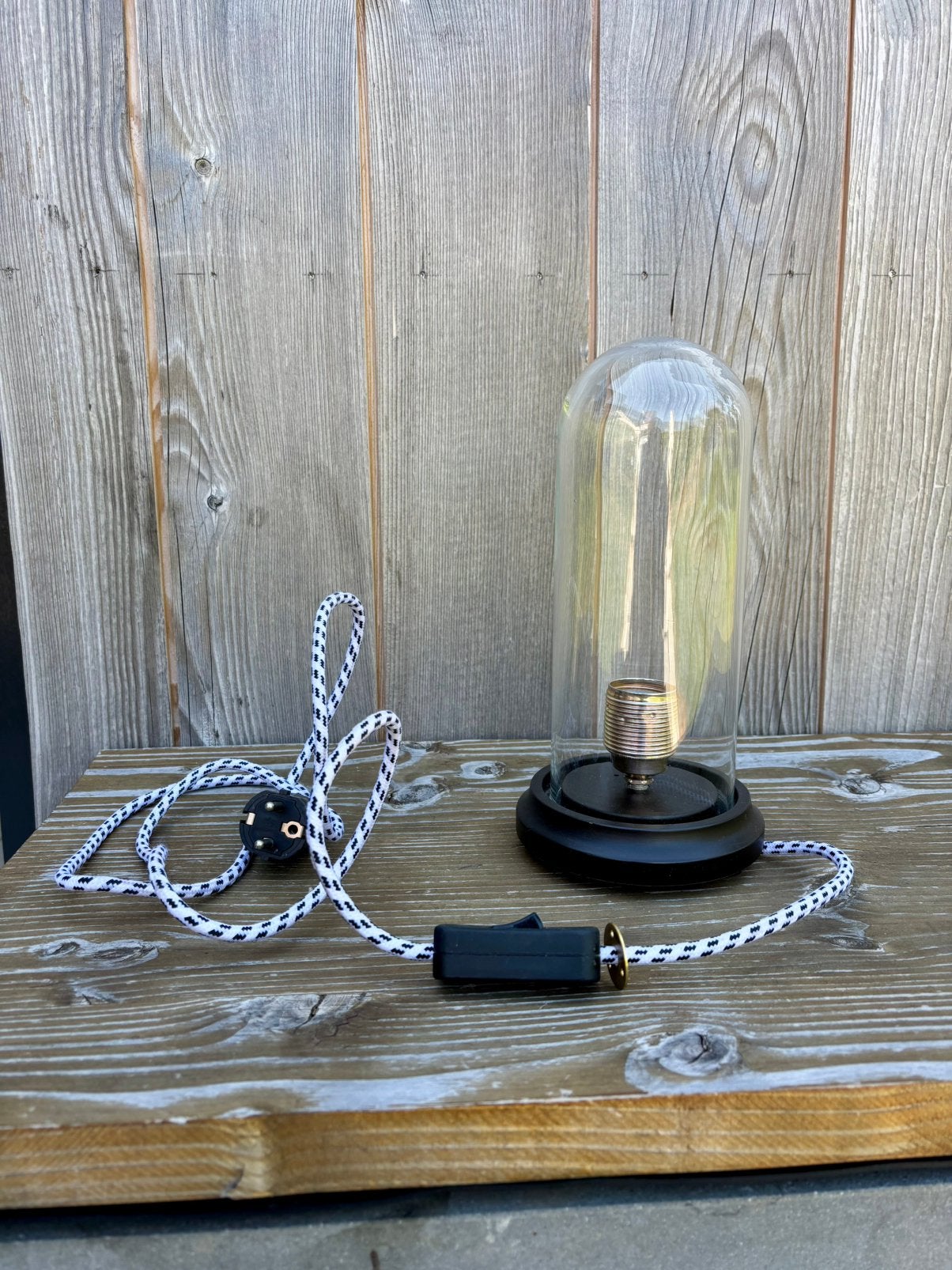 Lampe, Maison & Meubles, Enlèvement, Comme neuf, Verre