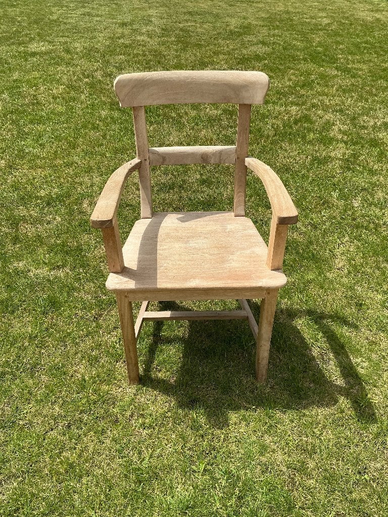 Teak tuinstoel - 2 beschikbaar, Jardin & Terrasse, Chaises de jardin, Enlèvement, Comme neuf, Bois de teck