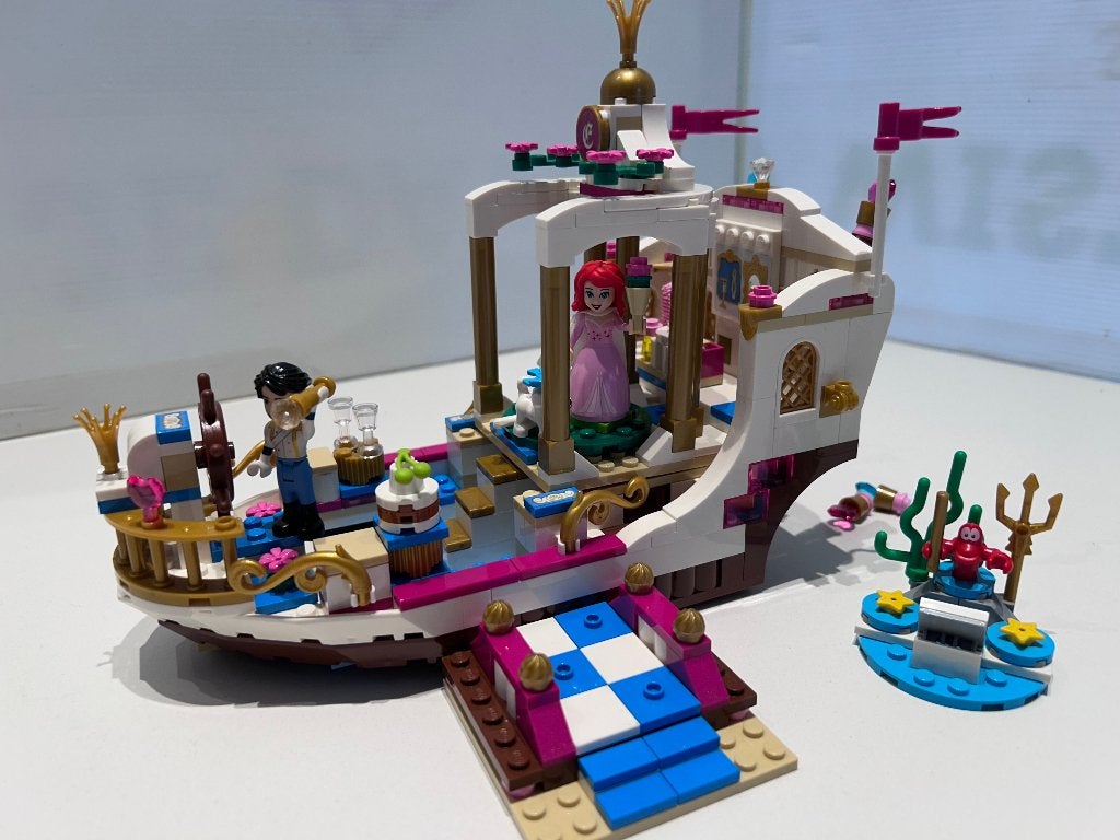 Lego Disney Princess Ship 41153, Kinderen en Baby's, Lego, Ophalen of Verzenden, Zo goed als nieuw, Complete set