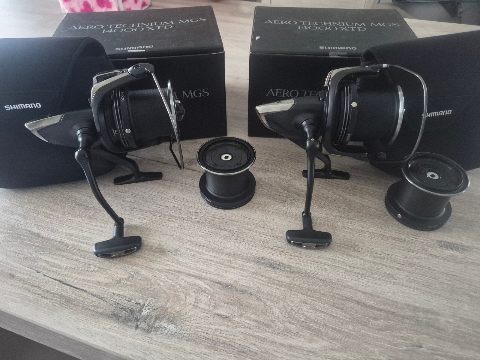 shimano aero technium, Watersport en Boten, Ophalen of Verzenden