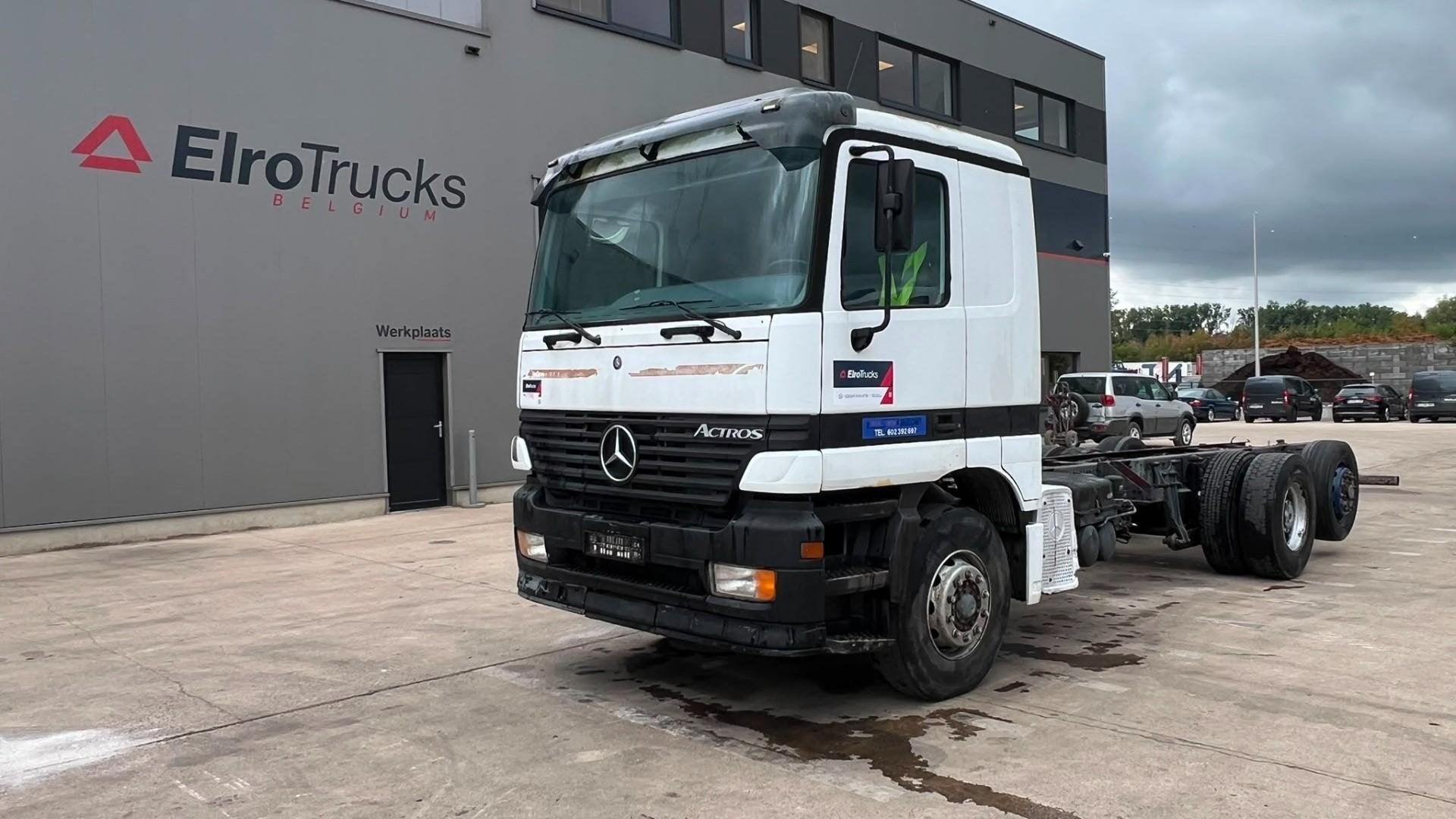 Mercedes-Benz Actros 2540 (EPS / LAMES DEVANT / STEEL FRONT, Autos, Camions, Euro 2, Achat, Entreprise, Autres couleurs