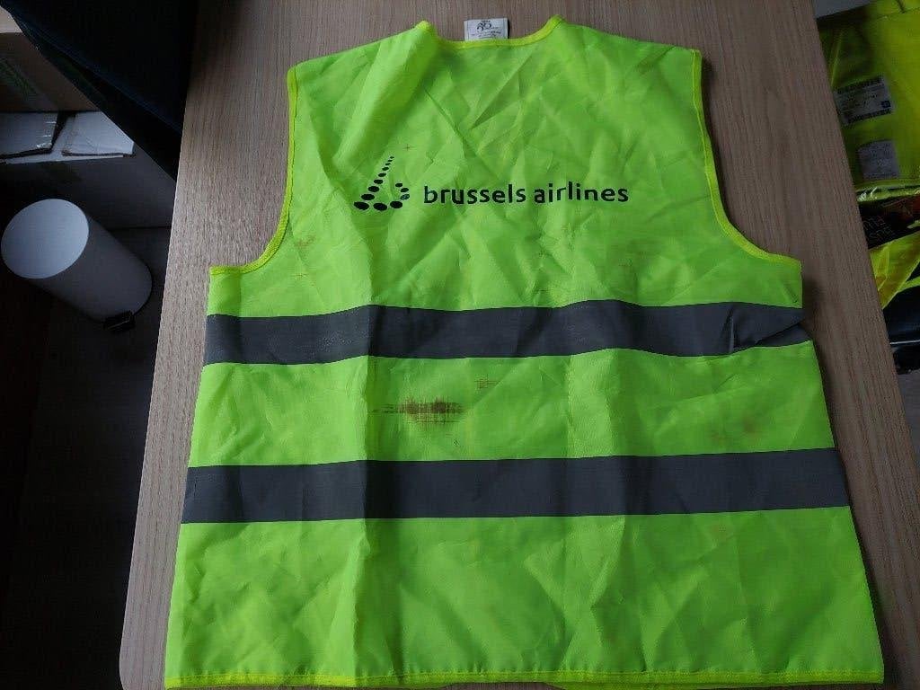 Brussels Airlines - hesje - Swissport - vest, Ophalen of Verzenden, Zo goed als nieuw