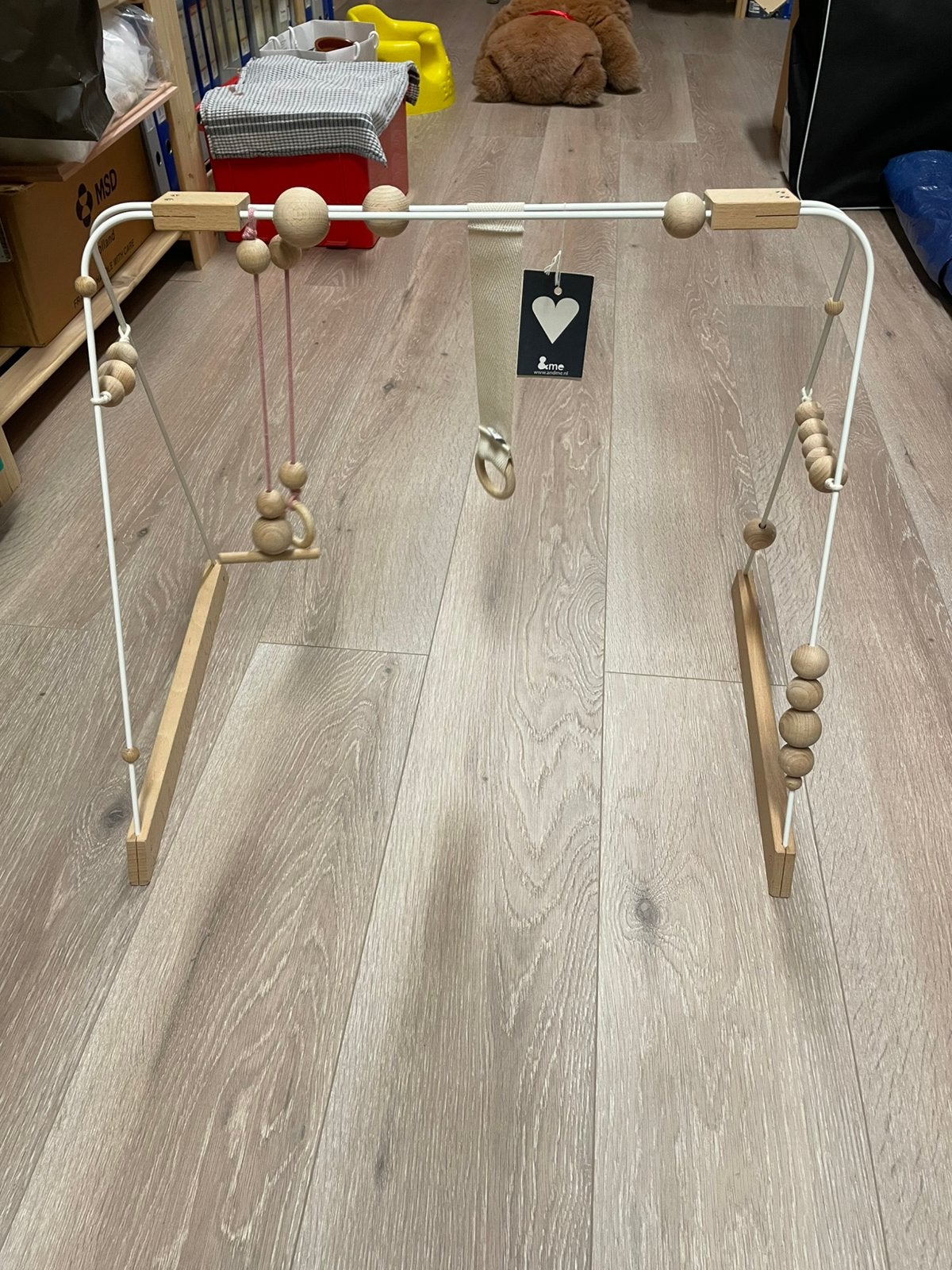 Houten speelrek, Ophalen of Verzenden, Nieuw, Babygym