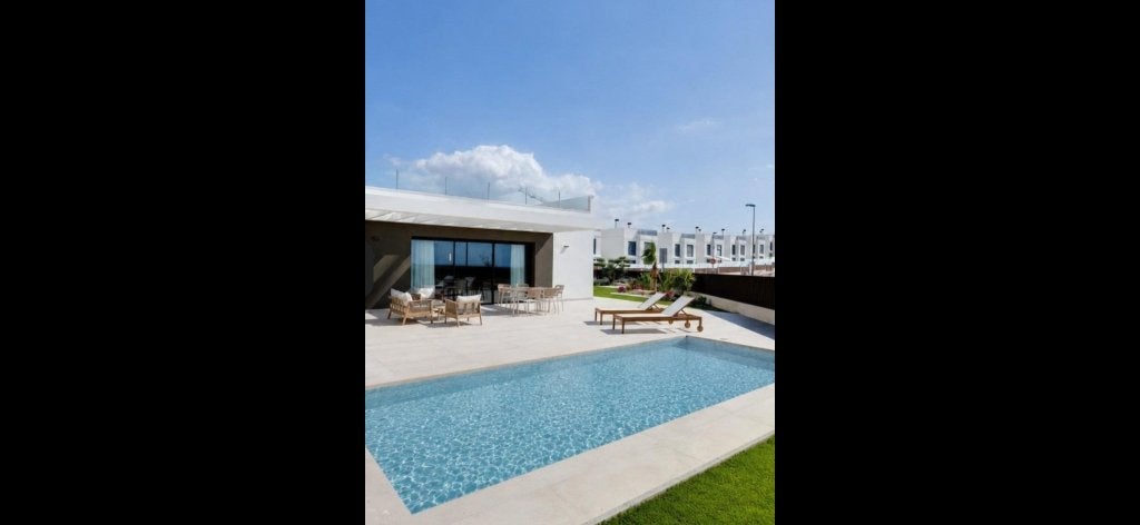 Prachtige luxe villa's met zicht op zee in mutxamel alicante, Immo, Dorp, Spanje, Woonhuis, 3 kamers