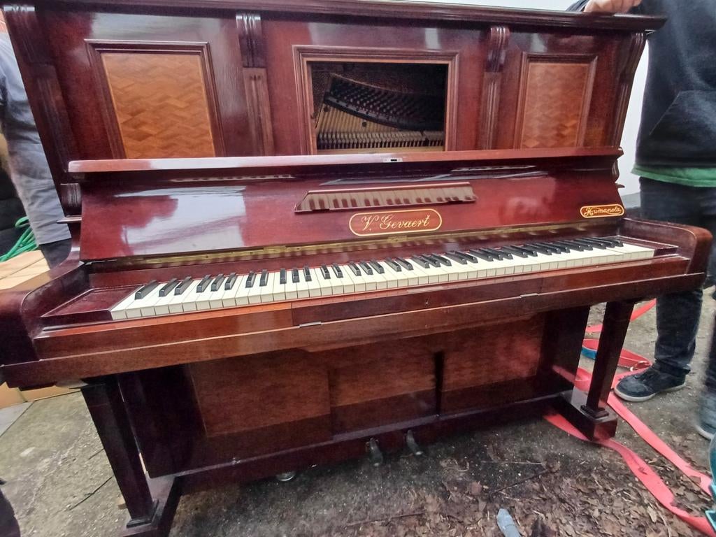 Piano, Ophalen, Gebruikt, Bruin, Piano