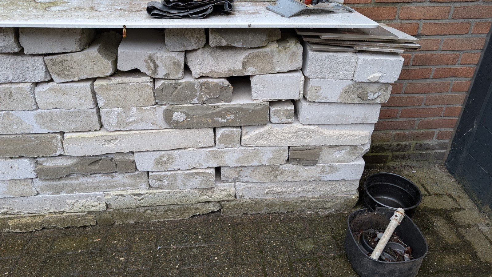 Gebruikte Ytong beton blokken voor 5m 2, Ophalen, Beton