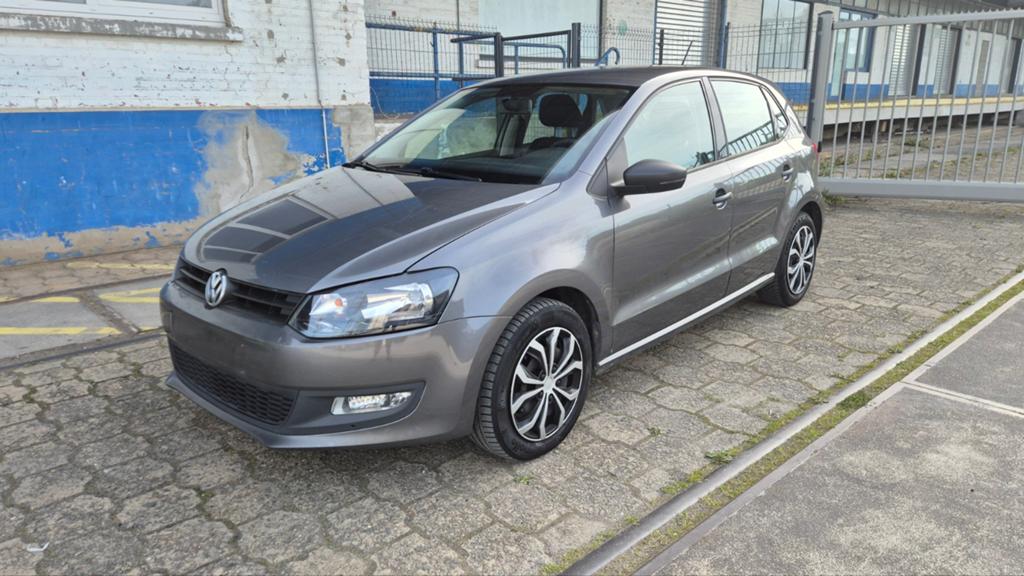 Vw POLO 1.6L TDI ..GPS AIRCO BERLINE ANNE 2010.CT..OK .., Entreprise, Boîte manuelle, Noir, 66 kW