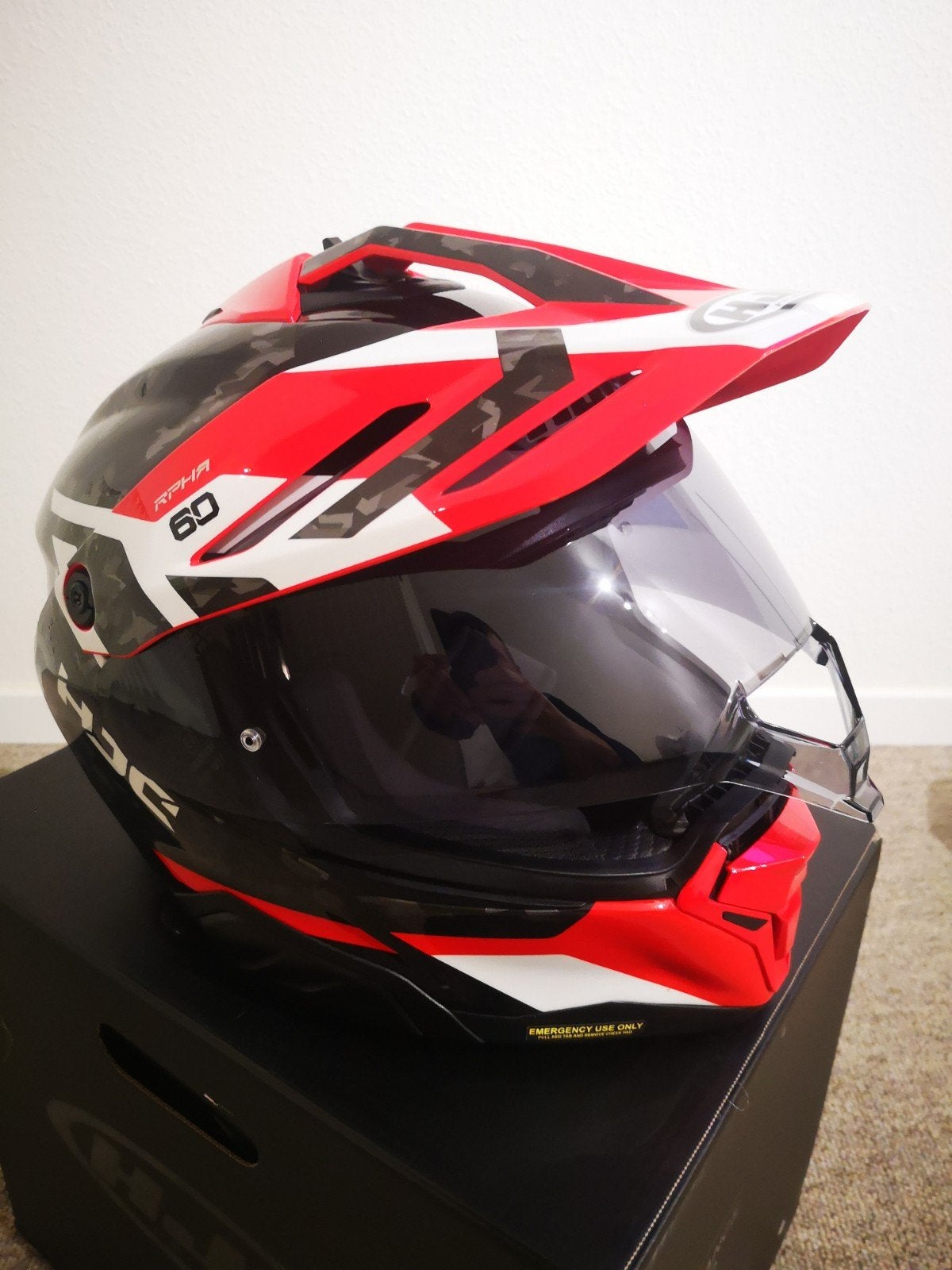 Casque d'aventure HJC Orpha 60 M, Enlèvement ou Envoi, M, HJC