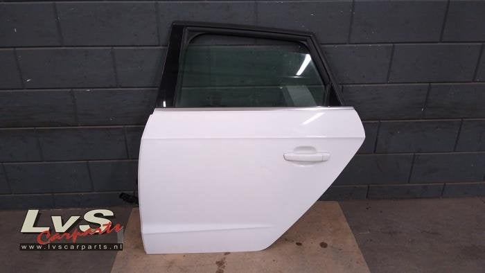 Portière 4portes arrière gauche d'un Audi A3 (LY9C), -, 3 mois de garantie, Audi, Utilisé