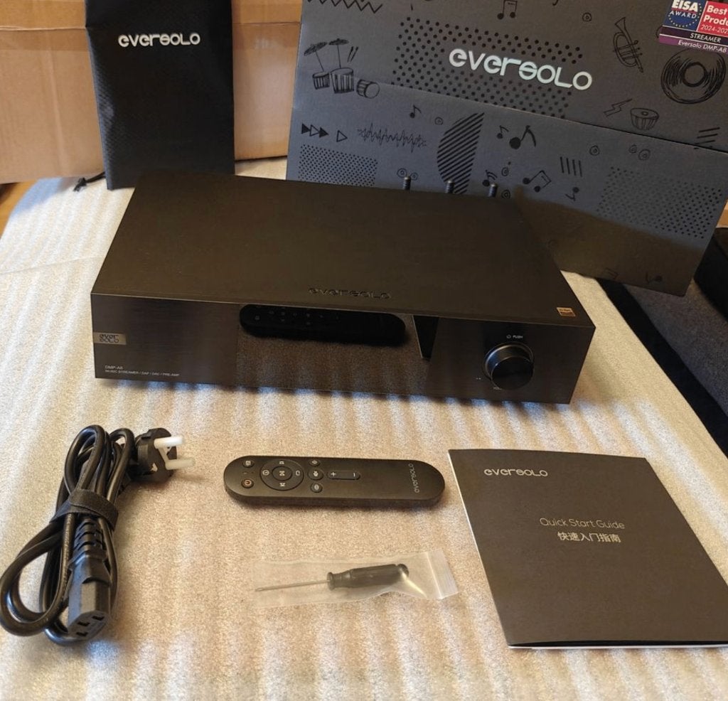 Eversolo DMP-A8 netwerkstreamer / DAC – zo goed als nieuw, Enlèvement ou Envoi, Comme neuf