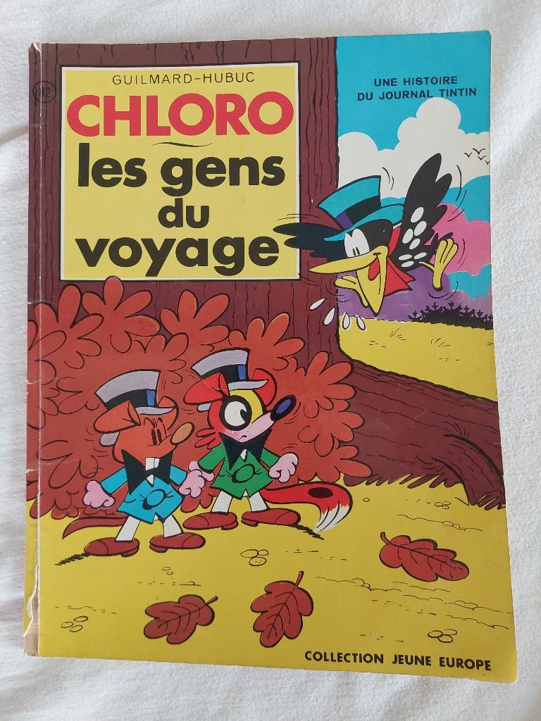 Chlorophylle T.9 Les gens du voyage (eo) - Mauvais état, Livres, Une BD, Enlèvement ou Envoi, Utilisé