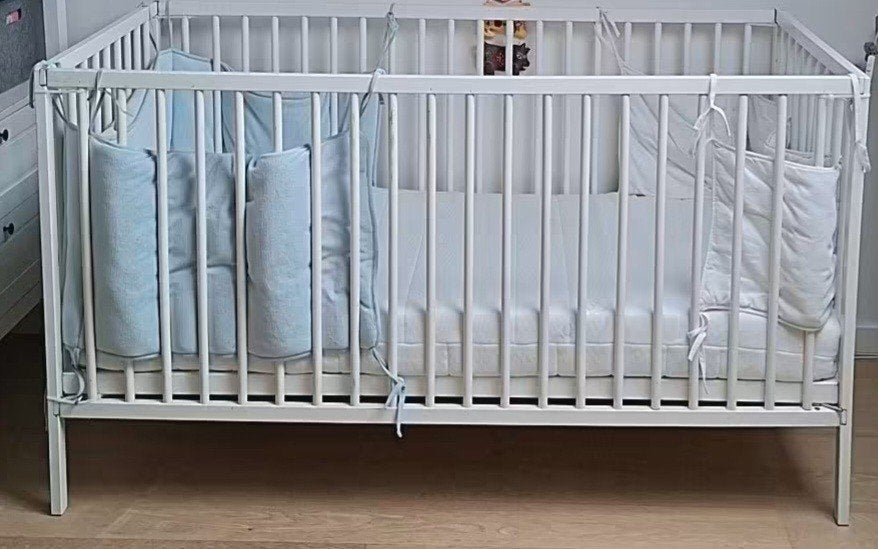 lit a barreaux + matelas a donner, Ophalen of Verzenden, Gebruikt, Ledikant