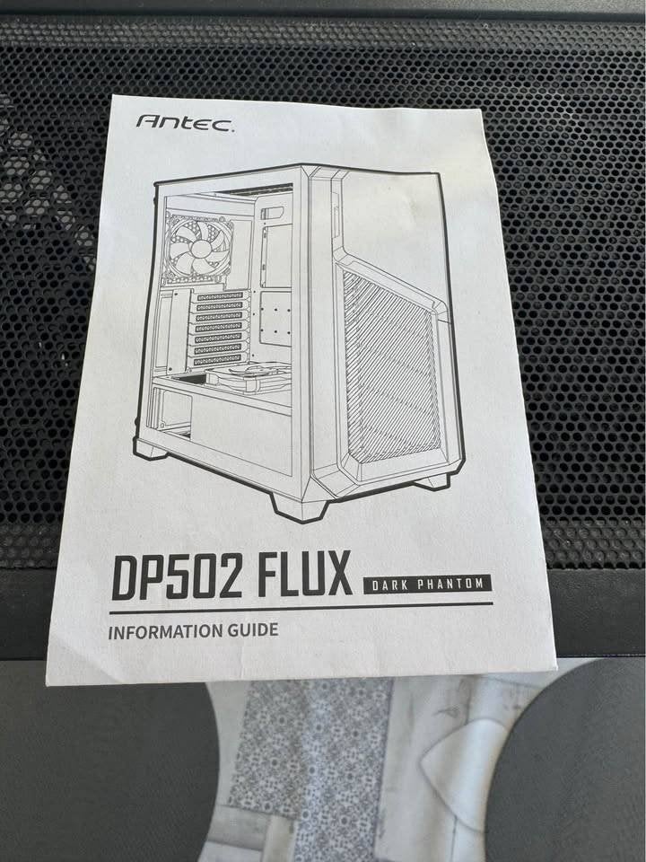 Antec DP502 F-LUX – Boîtier PC Mid-Tower 5 ventilateurs ARGB, Enlèvement, Utilisé, Gaming
