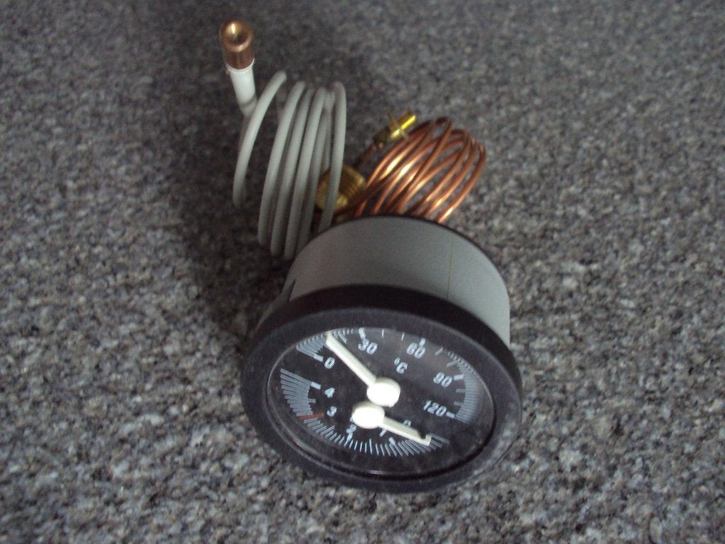 Vaillant thermomanometer, Huis en Inrichting, Woonaccessoires | Thermometers, Ophalen of Verzenden, Nieuw