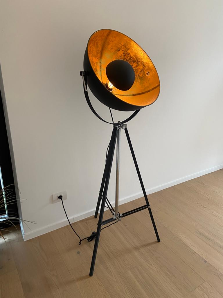 Sfeerverlichting staande lamp, Huis en Inrichting, Lampen | Vloerlampen, Ophalen, Zo goed als nieuw
