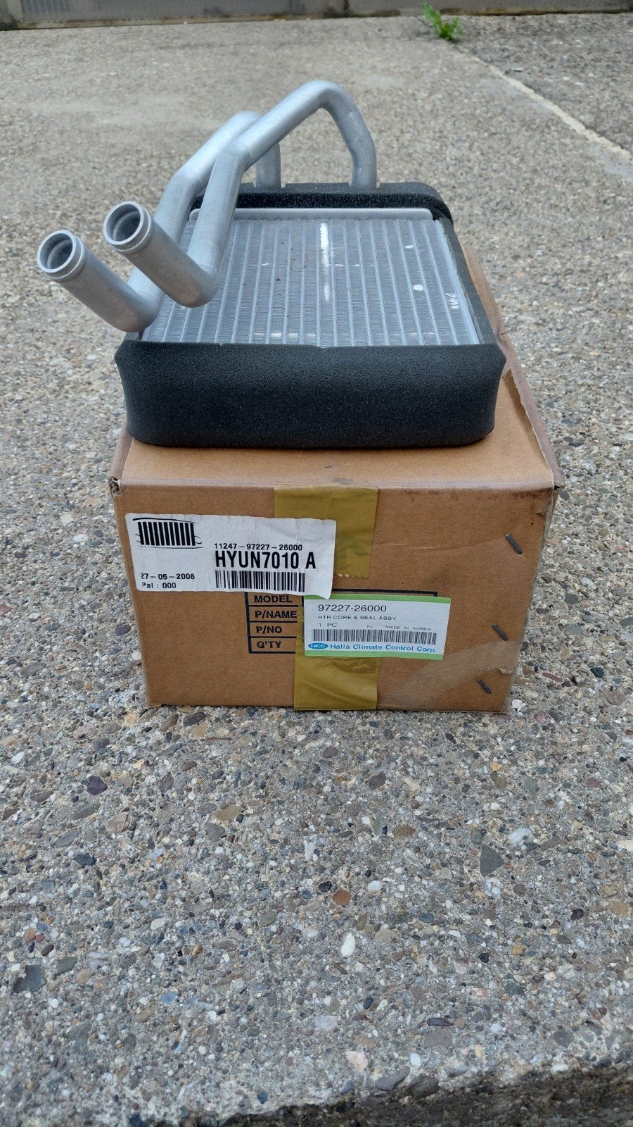 Ensemble radiateur de chauffage et joint Hyundai Santa Fe, Enlèvement, Neuf, Hyundai