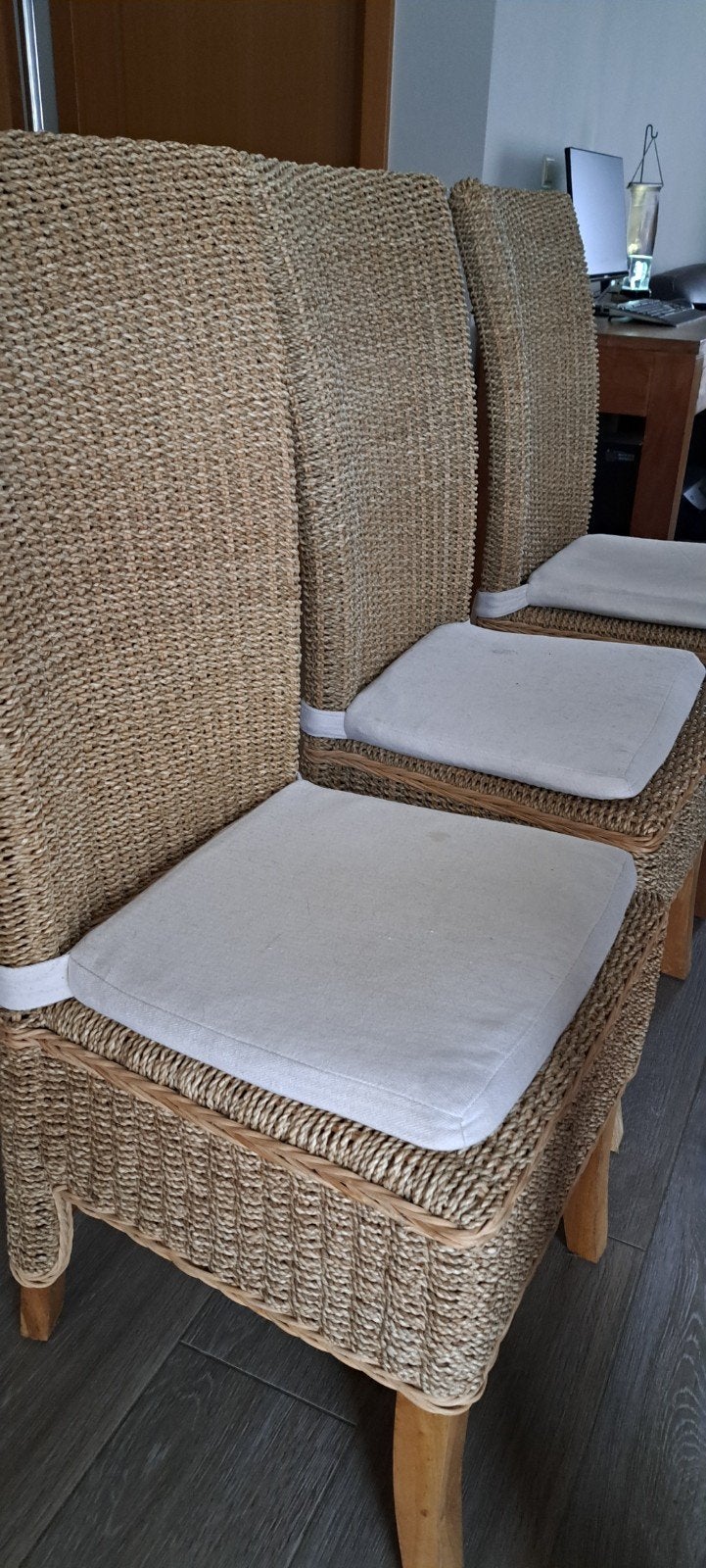 eetkamerstoelen, Huis en Inrichting, Ophalen, Gebruikt, Overige kleuren, Riet of Rotan