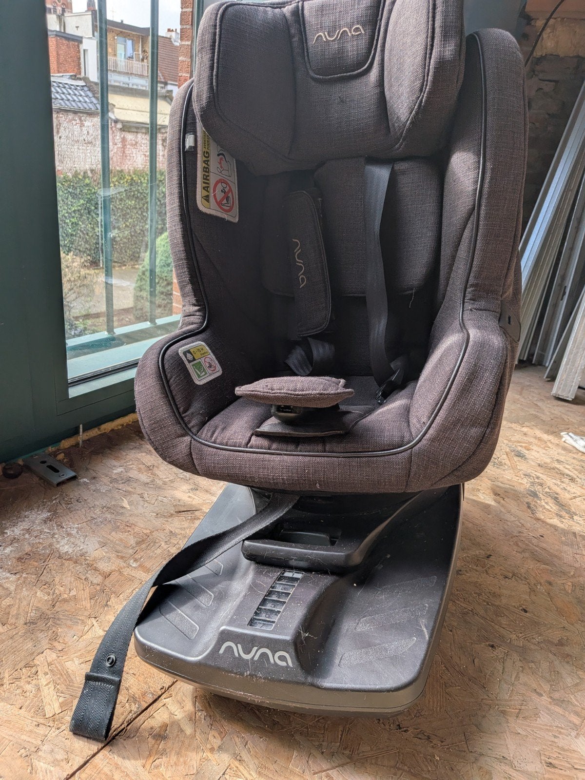 nuna rebl autostoel, Overige merken, Gebruikt, 0 t/m 18 kg, Ophalen of Verzenden