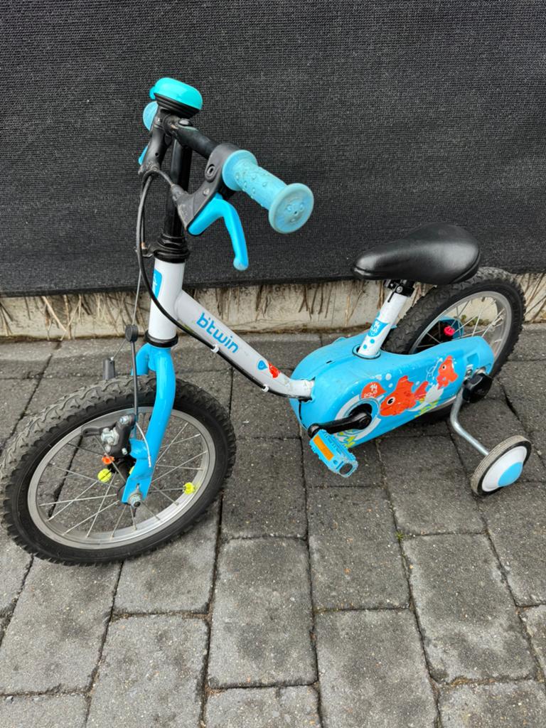 Finding nemo kinderfiets, Ophalen, Gebruikt