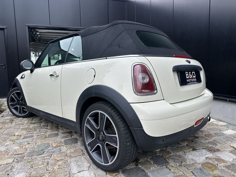Mini One Cabrio, Auto's, Voorwielaandrijving, Stof, Gebruikt, Zwart