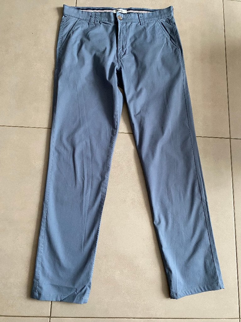 blauwe broek maat 32, Ophalen of Verzenden