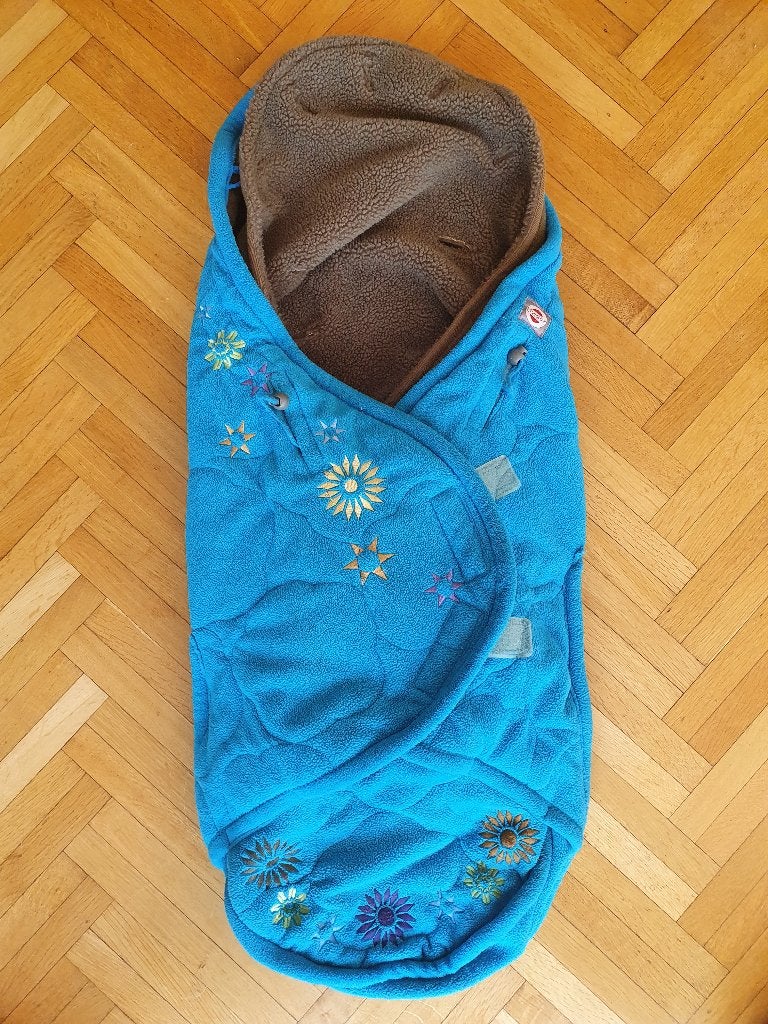 Dubbele fleece voetenzak van het merk LODGER, Kinderen en Baby's, Ophalen of Verzenden, Zo goed als nieuw, Voetenzak, Lodger