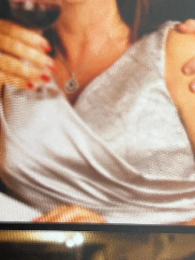 Prachtig zivergrijs jurkje Dianne David, Kleding | Dames, Zo goed als nieuw, Knielengte, Grijs, Ophalen