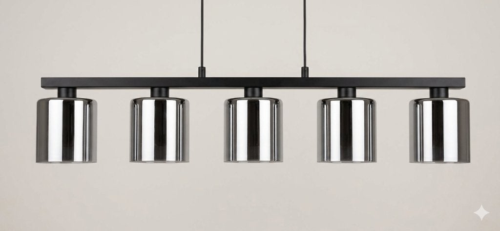 Mooie trendy hanglamp, Ophalen, Nieuw, Glas