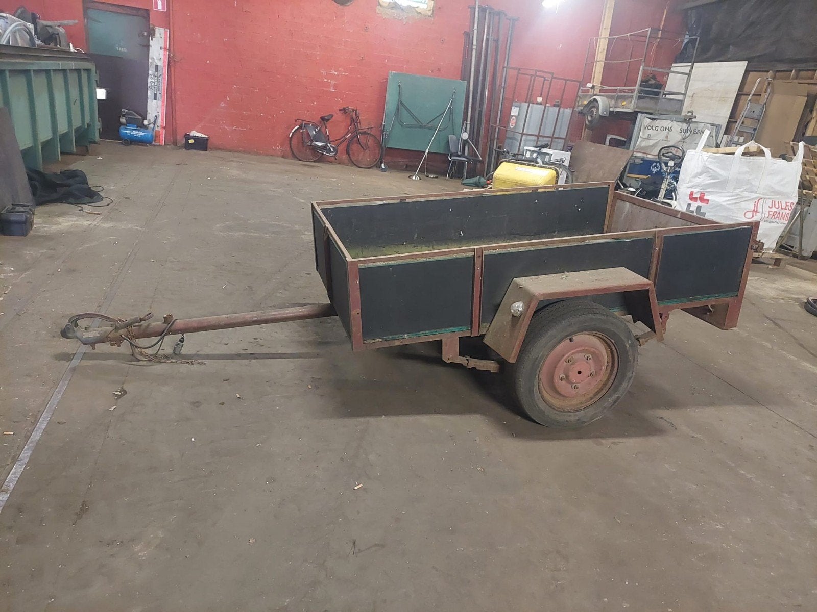 Aanhangwagen, Enlèvement