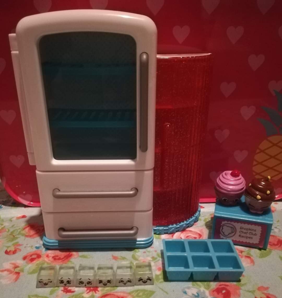 Shopkins Nice 'N Icy Fridge complete set, Enlèvement ou Envoi, Comme neuf, Découverte