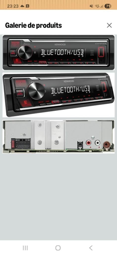 Autoradio pionner, Enlèvement