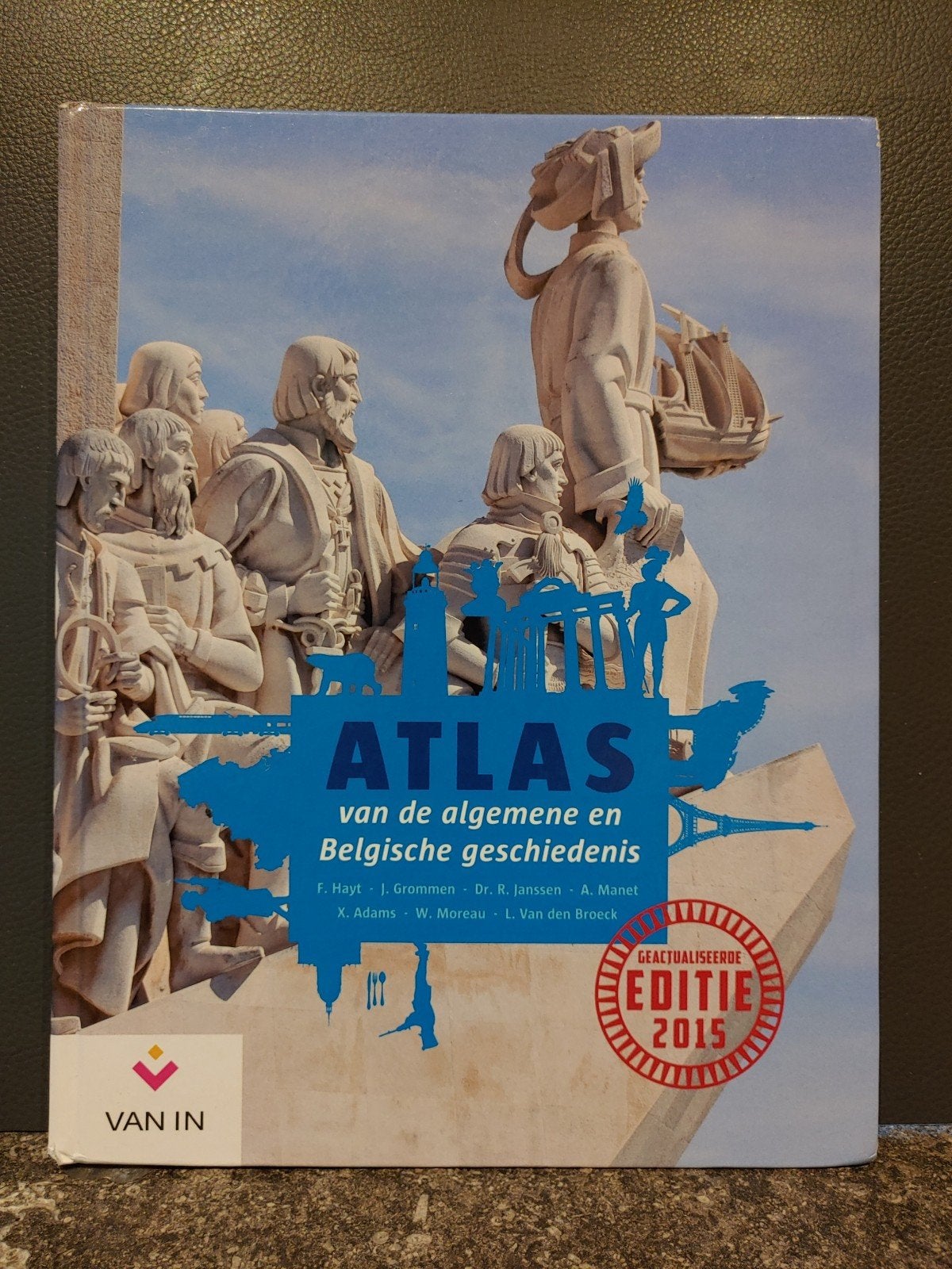Atlas van de algemene en Belgische geschiedenis editie 2015, Boeken, Gelezen, Franz Hayt, ASO, Geschiedenis