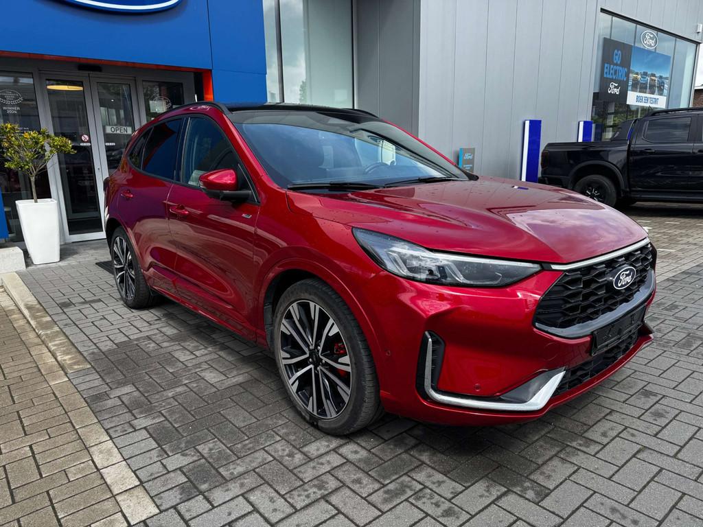 Ford Kuga ST-Line X 2.5 FHEV 180PK LUCID RED / 20" / Tech Pa, Autos, Ford, Rouge, Alarme, Achat, Euro 6
