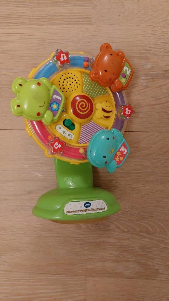 Babyspeeltje vtech dierenvriendjes reuzenrad, Ophalen, Gebruikt, 6 maanden tot 2 jaar