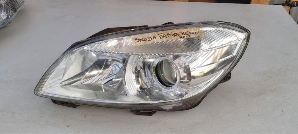 koplamp Skoda fabia 5J links 5j1941015d, Gebruikt, -, -, Ophalen of Verzenden