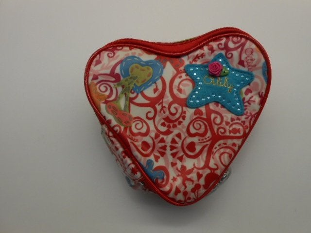 oilily toilettas met handvat en spiegeltje, Enlèvement ou Envoi, Utilisé, Rose, Fille
