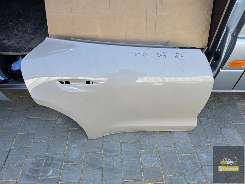 Porsche Taycan rechter achterdeur, Auto-onderdelen, Carrosserie, Deur, Porsche, Gebruikt