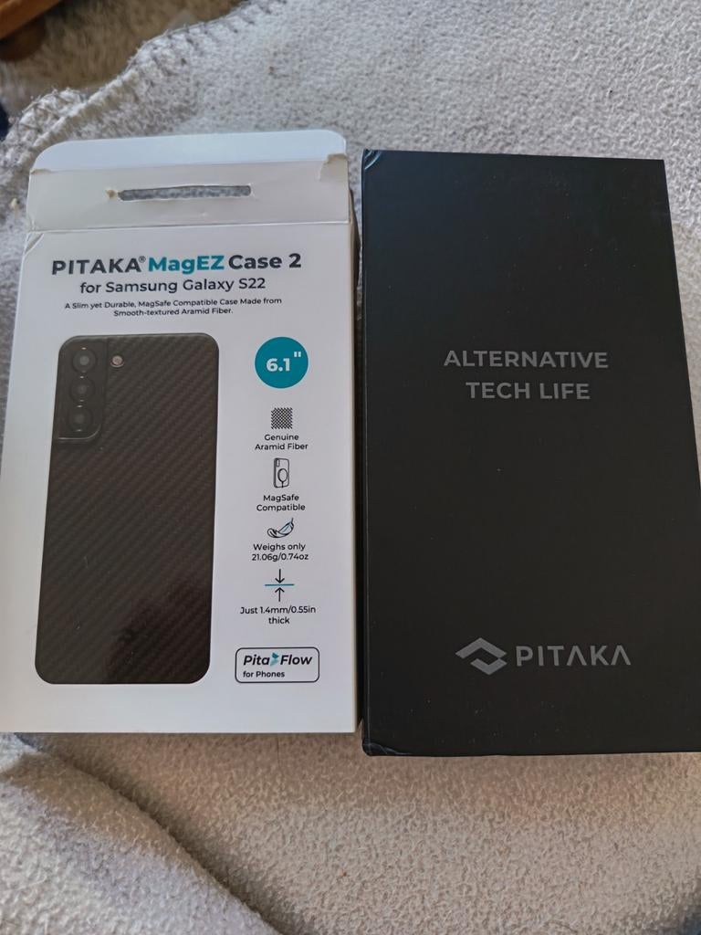 Pitaka MagEZ Case 2 Samsung Galaxy S22, Telecommunicatie, Mobiele telefoons | Samsung, Ophalen of Verzenden, Galaxy S22