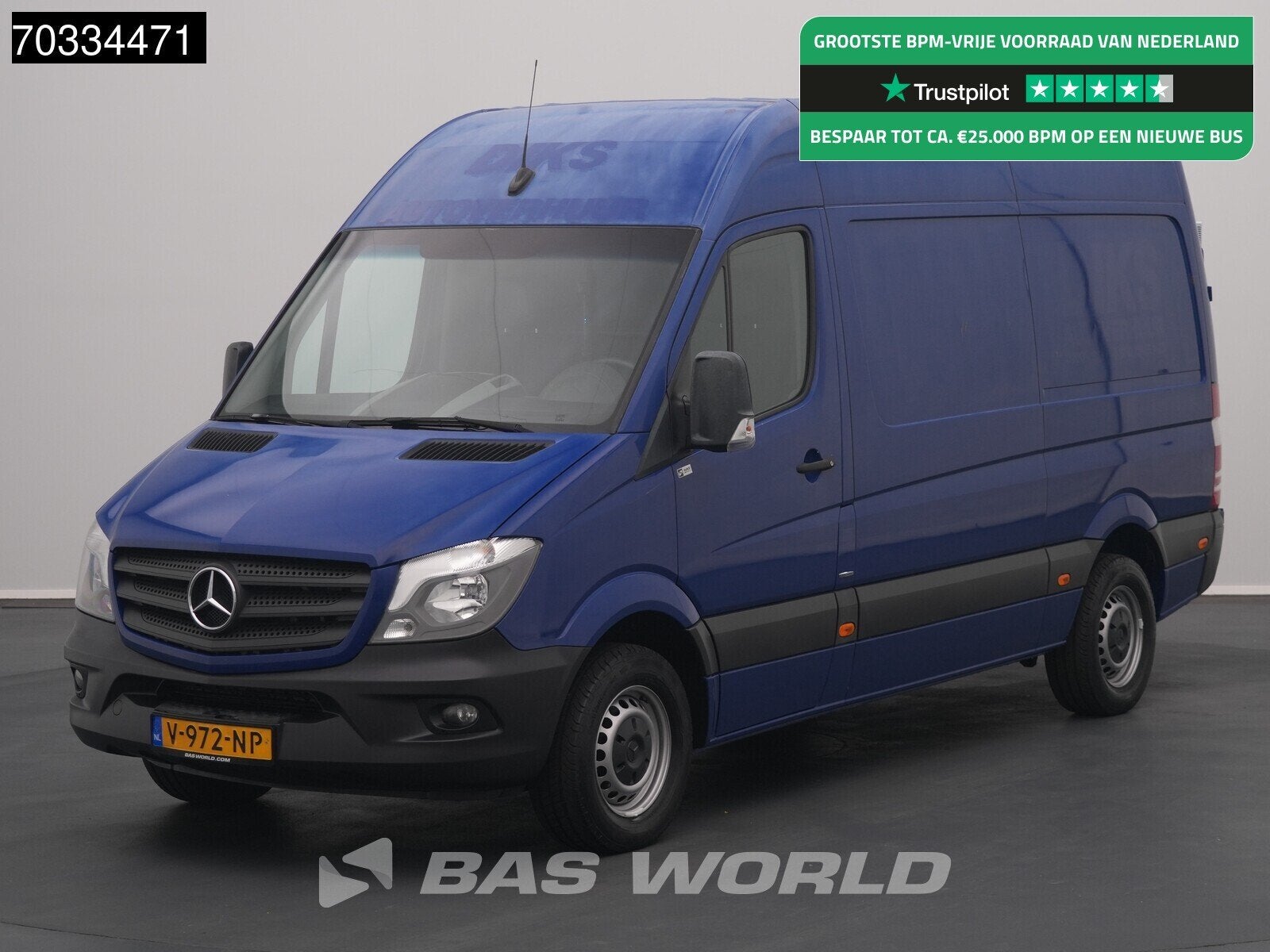 Mercedes Sprinter 316 CDI Automaat Laadklep Airco Cruise Eur, Automaat, Stof, Gebruikt, Euro 6