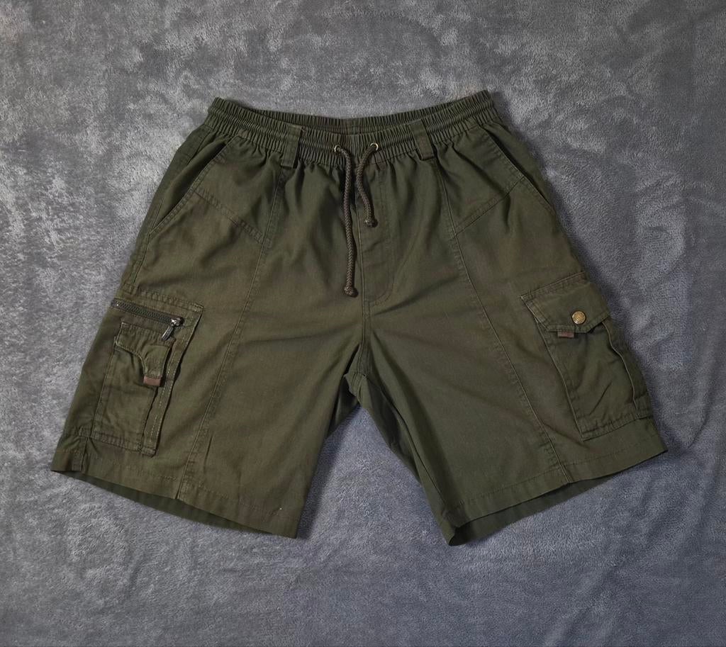 Short cargo kaki/vert olive– Taille M -Très bon état, Comme neuf, Vert, Taille 48/50 (M), La tyna